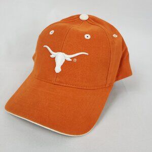 Texas Longhorns Orange/White OS Football Ball Cap HMI Headwear Hat